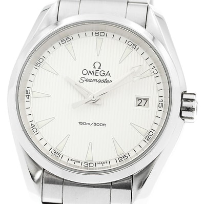 オメガ シーマスター アクアテラ メンズ 【中古】