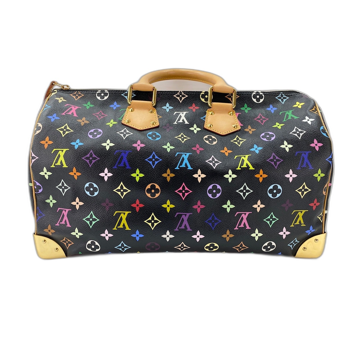 C (やや傷や汚れあり)】ヴィトン LV モノグラム・マルチカラー ×村上隆