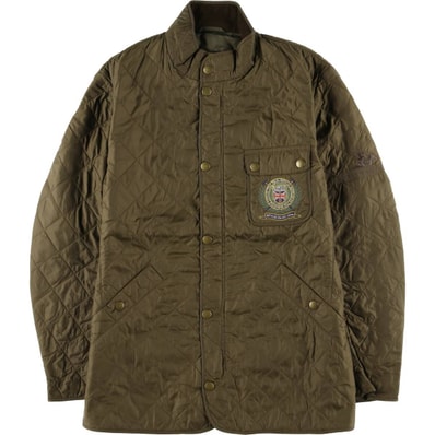 古着 00年代~ バブアー Barbour POLO CLUB SADDLEMOOR 3ワラント キルティングジャケット パファージャケット メンズL相当/eaa598501