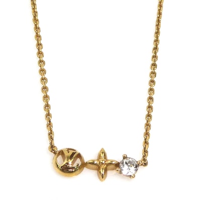 ルイ ヴィトン LOUIS VUITTON ネックレス コリエ プティルイ メタル ゴールド レディース M00368【中古】 56925j