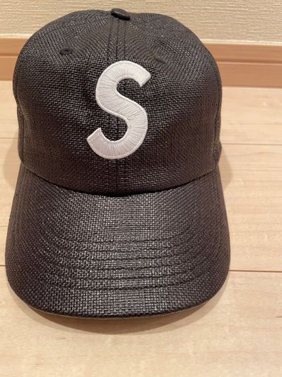 Supreme Raffia S Logo 6-Panel "Black"