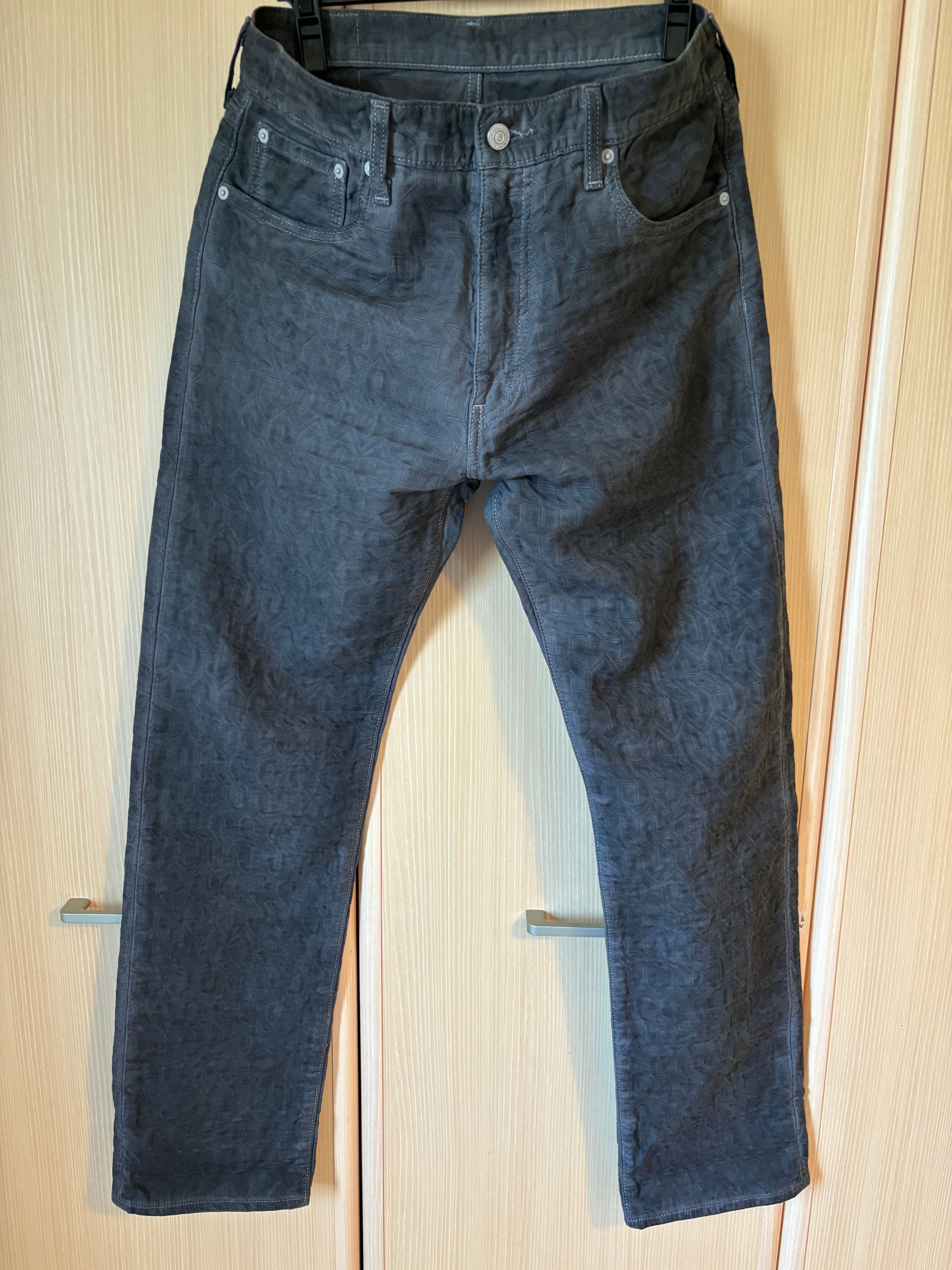 Stussy x LEVI'S Dyed Jacquard Jeans "Black"
