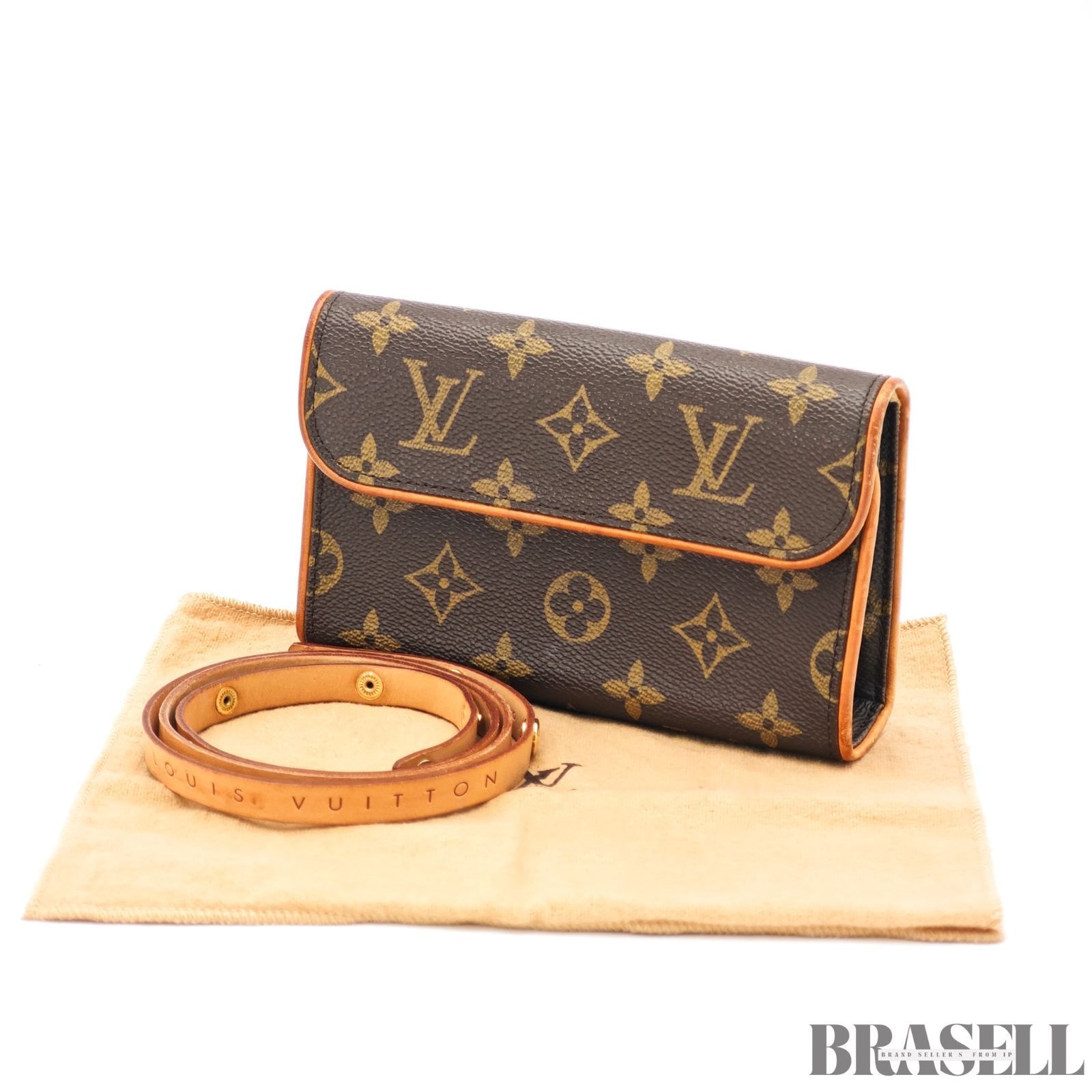 LOUIS VUITTON ルイ・ヴィトン ポシェット・フロランティーヌ モノグラム ポシェット・フロランティーヌ M51855 FL0011 ショルダーバッグ Monogram Canvas Brown レディース