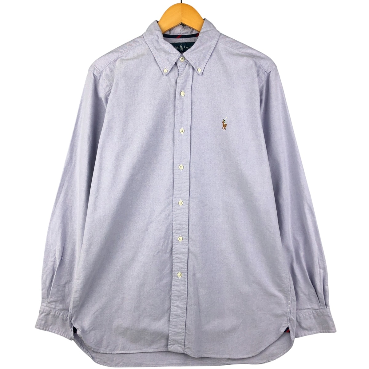 古着 ラルフローレン Ralph Lauren CLASSIC FIT クラシックフィット 長袖 ボタンダウンシャツ メンズM相当/eaa588644