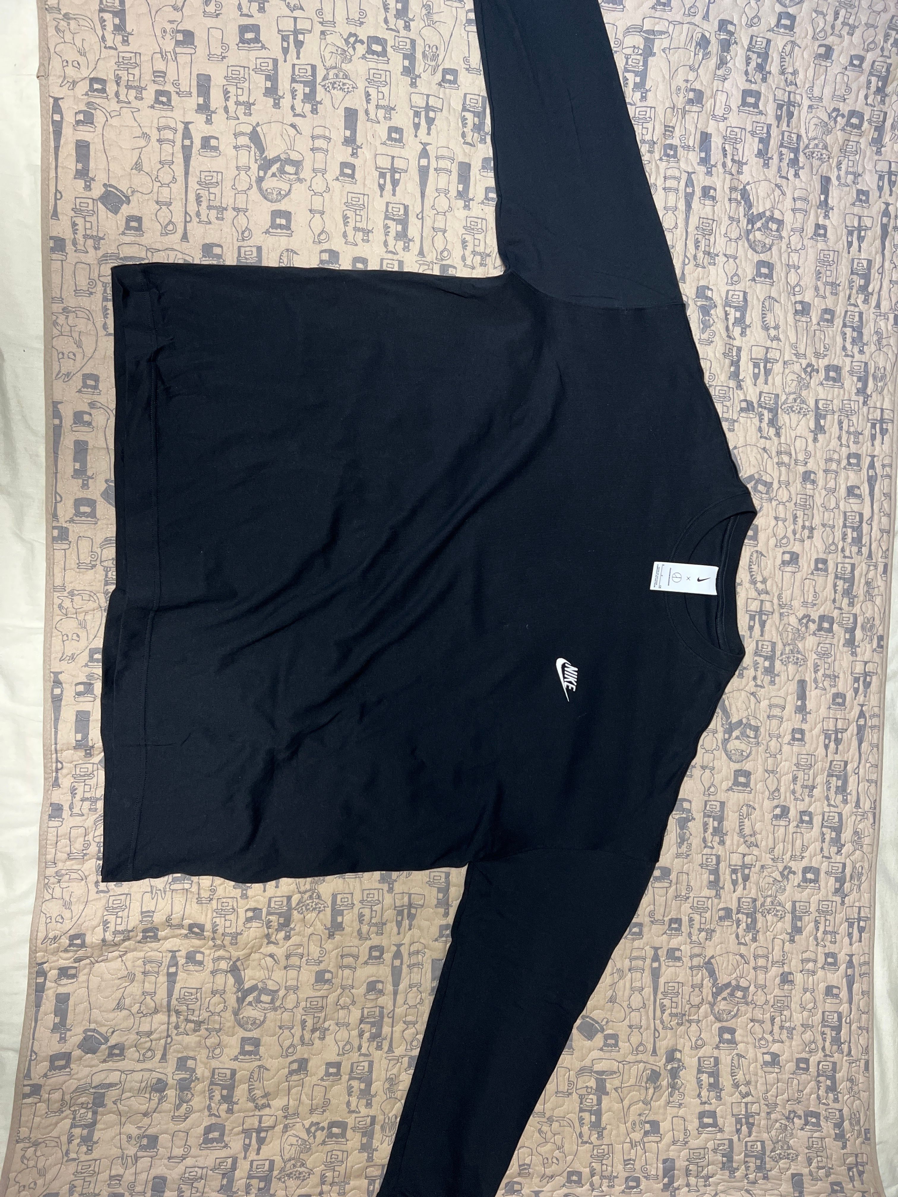 PEACEMINUSONE PMO x NIKE LS Tee "Black" / G-DRAGON