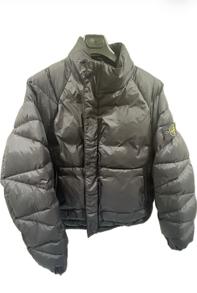 Supreme x Stone Island Reversible Down Puffer Jacket "Black"