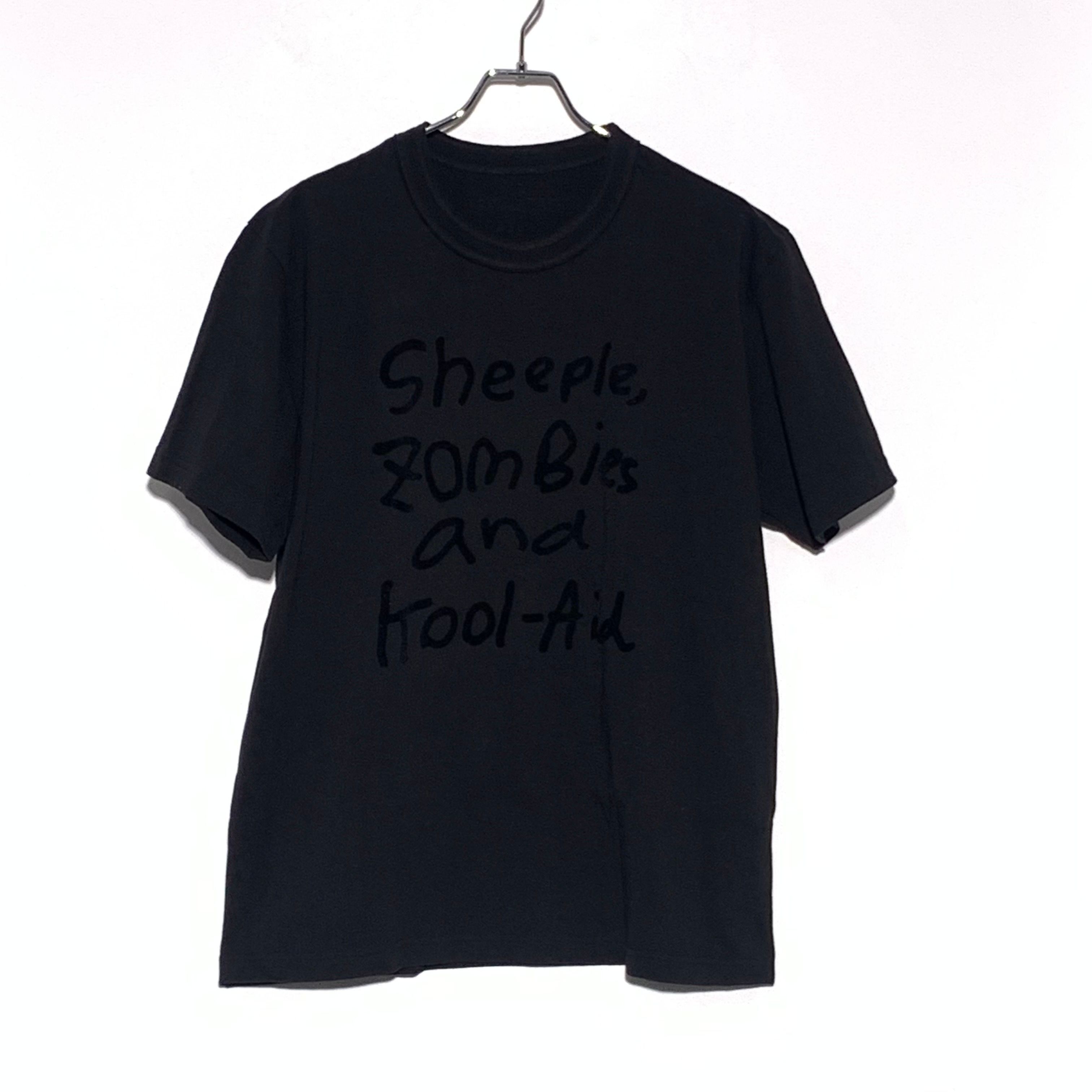 sacai x MADSAKI Flock Print T-Shirt "Black"