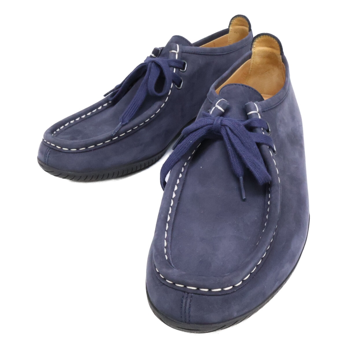 エルメス 【美品】ヌバック モカシン シューズ 42