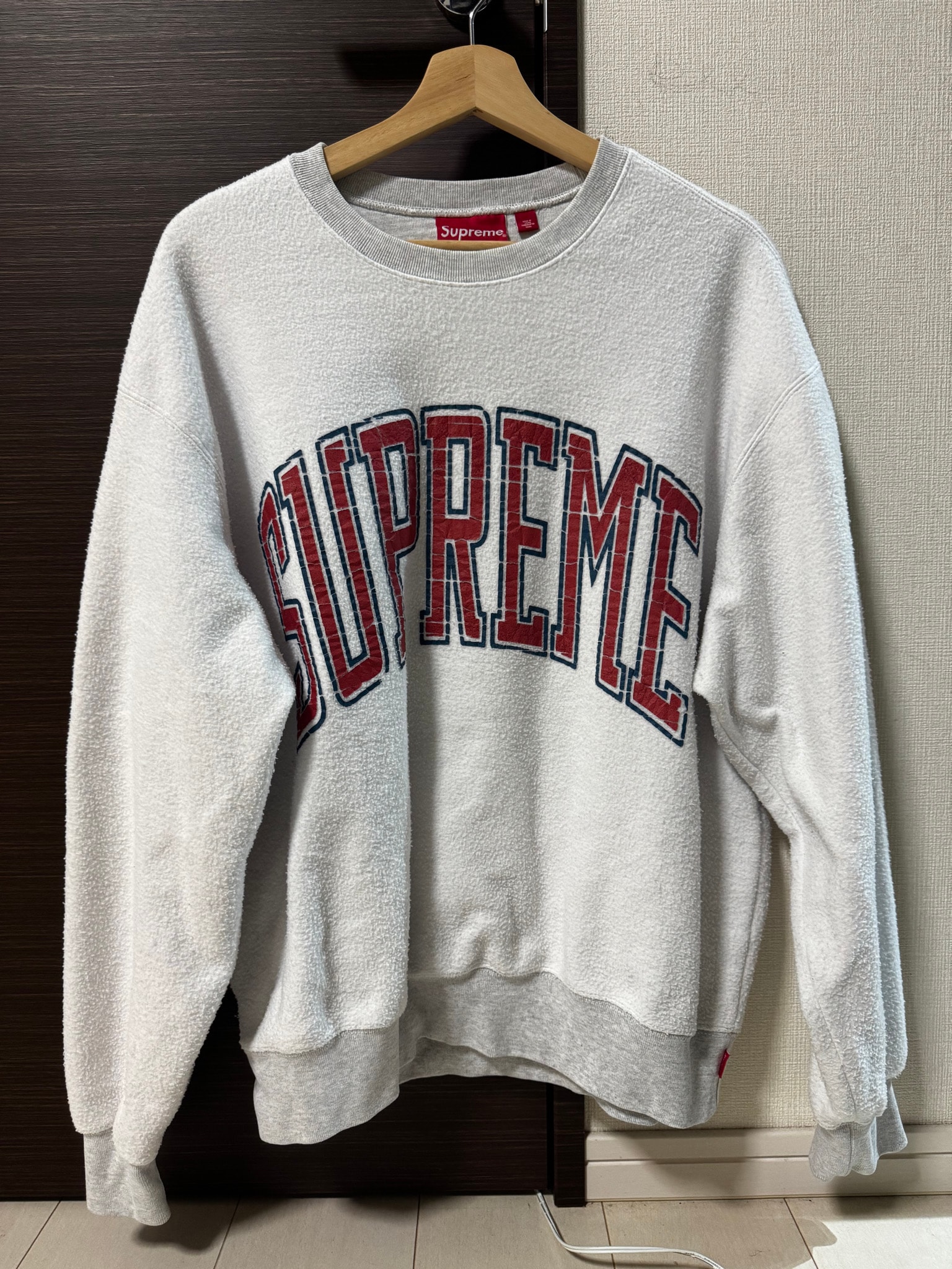 Supreme Inside Out Crewneck "Ash Grey"