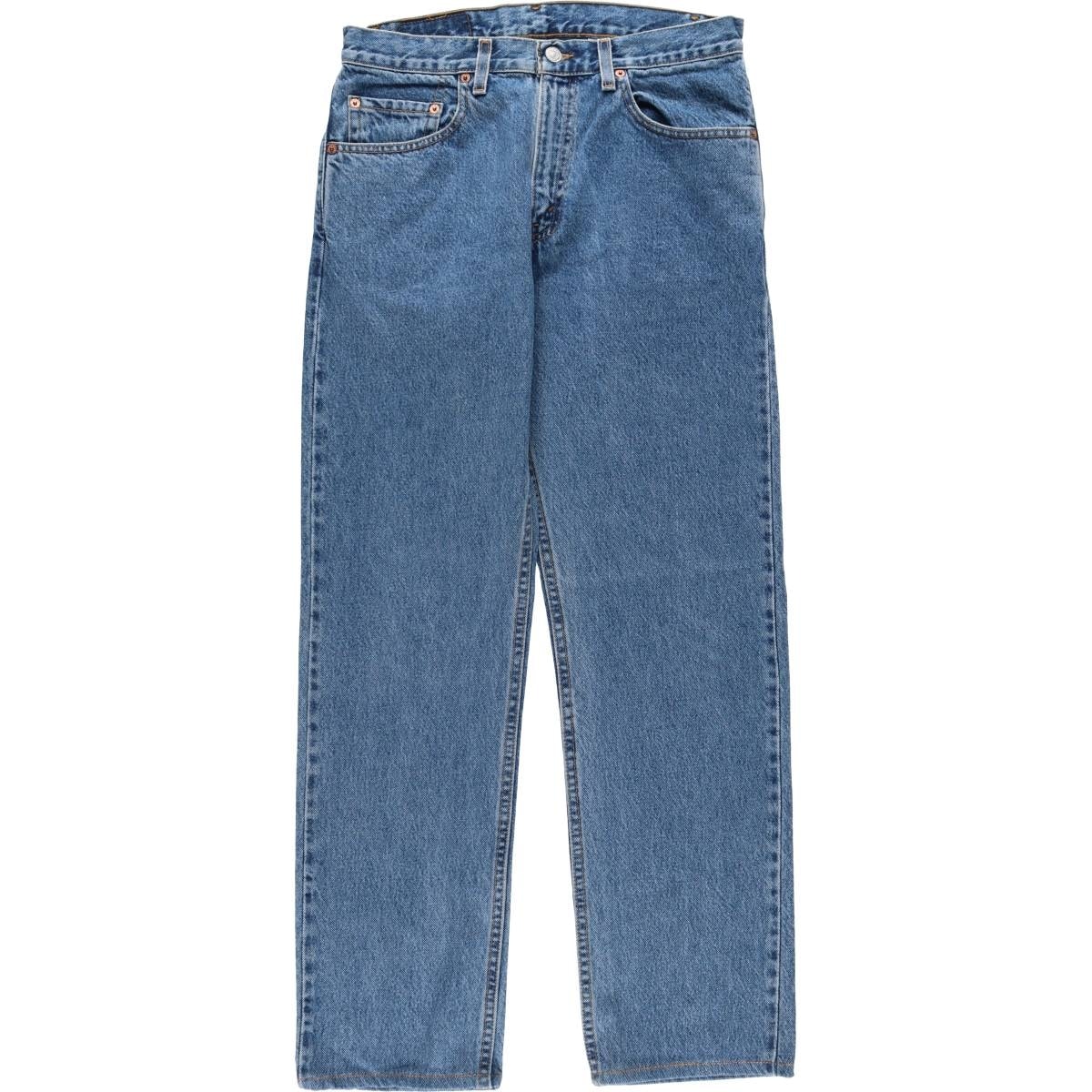 古着 00年代 リーバイス Levi's 505 REGULAR FIT STRAIGHT LEG テーパードデニムパンツ メンズw32相当/eaa663605