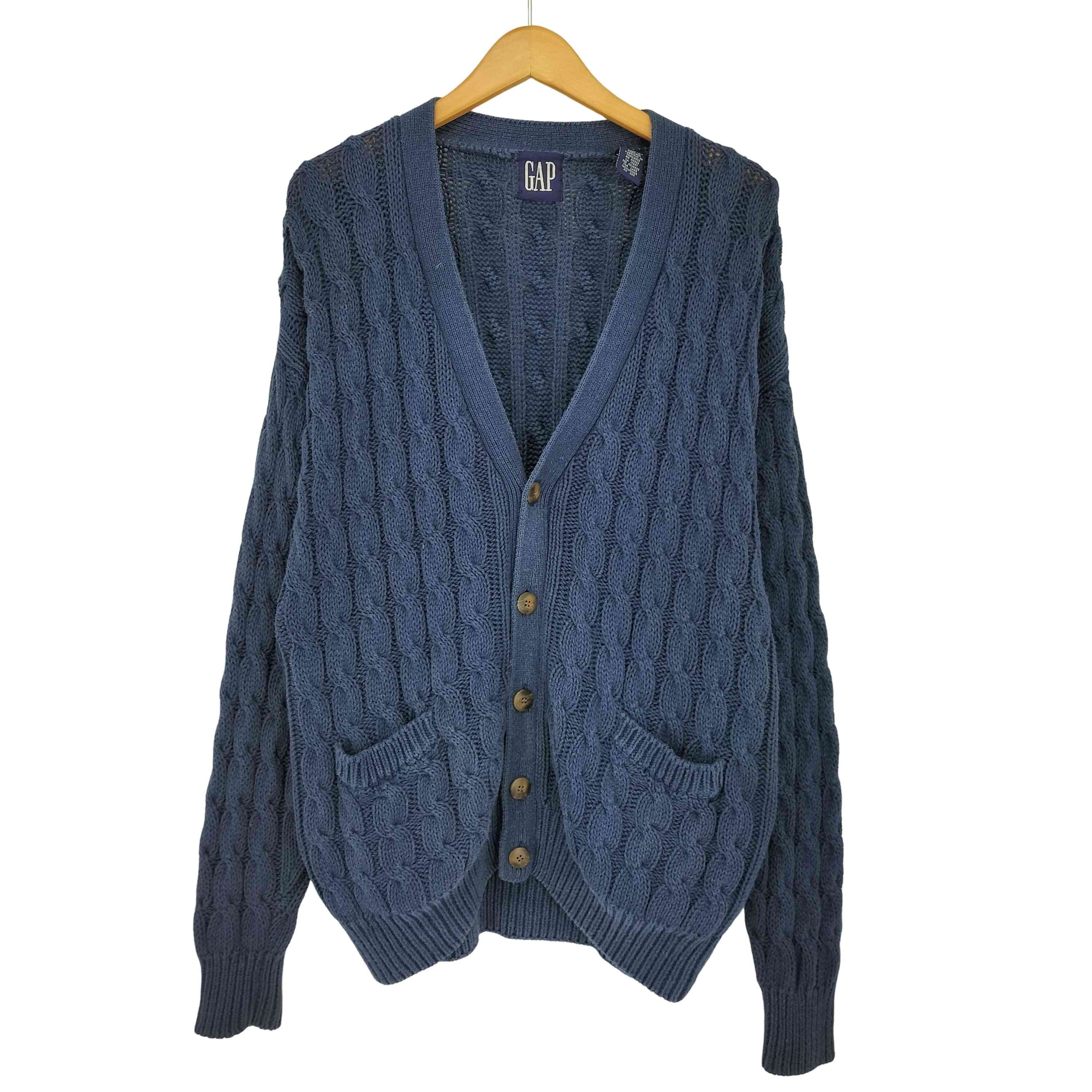 00S OLD ラミーコットンケーブルカーディガン【1142093072508】