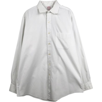 古着 ブルックスブラザーズ Brooks Brothers Est.1818 長袖 コットンシャツ メンズL相当/eaa676843