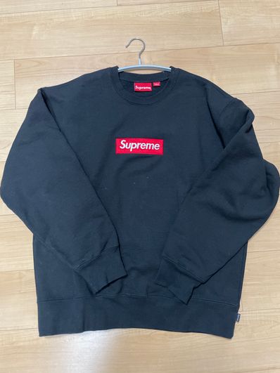 Supreme Box Logo Crewneck "Black" (22FW)