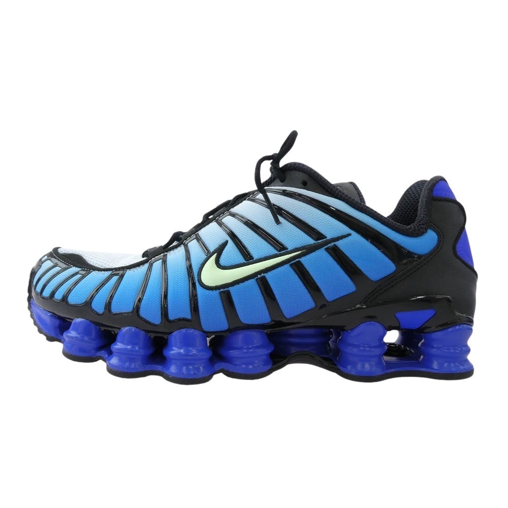 NIKE ナイキ スニーカー AV3595-009 Shox TL ショックス Vapor Green Racer Blue ヴェイパーグリーン レーサーブルー スニーカー ブルー系 ブラック系 29cm【中古】