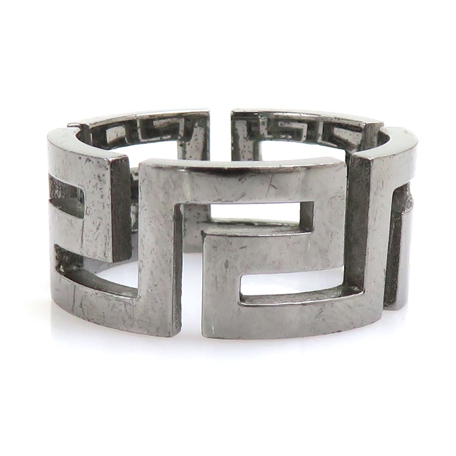 ヴェルサーチ VERSACE リング・指輪 メタル シルバー メンズ 22.5号【中古】 h32494a