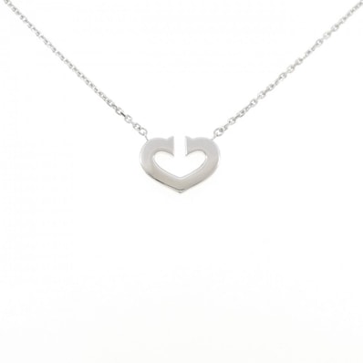 カルティエ Cハート ネックレス