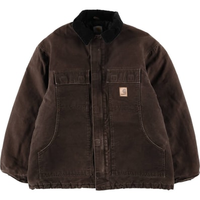 古着 カーハート Carhartt トラディショナルコート 中綿入り ダックワークジャケット メンズXL相当/eaa495309