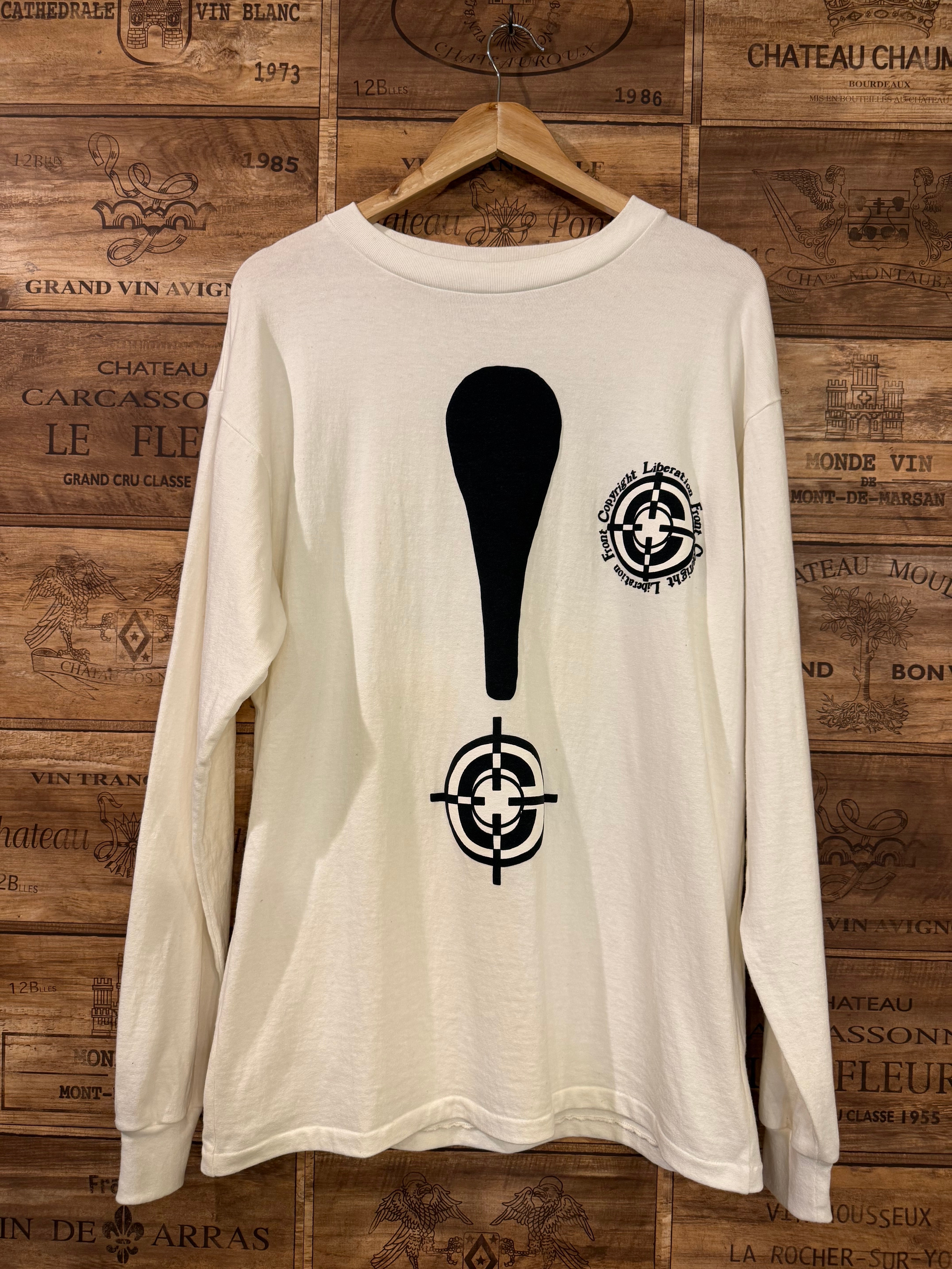 READYMADE Target L/S Tee "White"