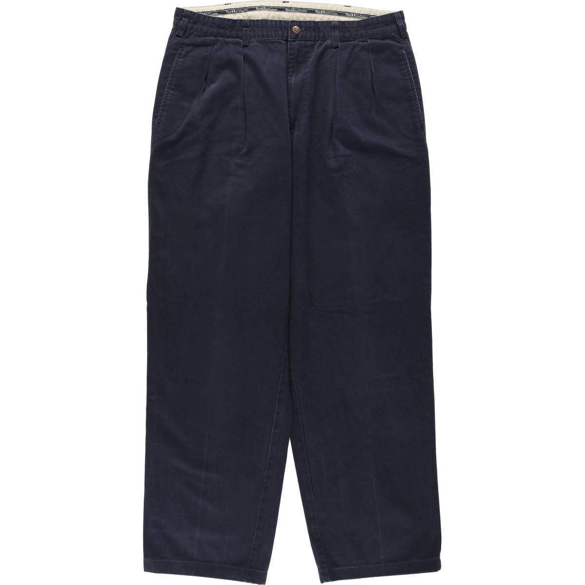 古着 90年代 ラルフローレン Ralph Lauren Polo Ralph Lauren ツータック チノパンツ USA製 メンズw35相当 ヴィンテージ/eaa663498