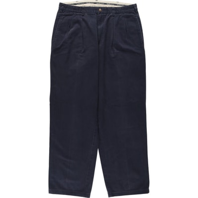 古着 90年代 ラルフローレン Ralph Lauren Polo Ralph Lauren ツータック チノパンツ USA製 メンズw35相当 ヴィンテージ/eaa663498