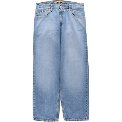古着 00年代 リーバイス Levi's SILVER TAB シルバータブ BAGGY バギー テーパードデニムパンツ メンズw34相当/eaa646415