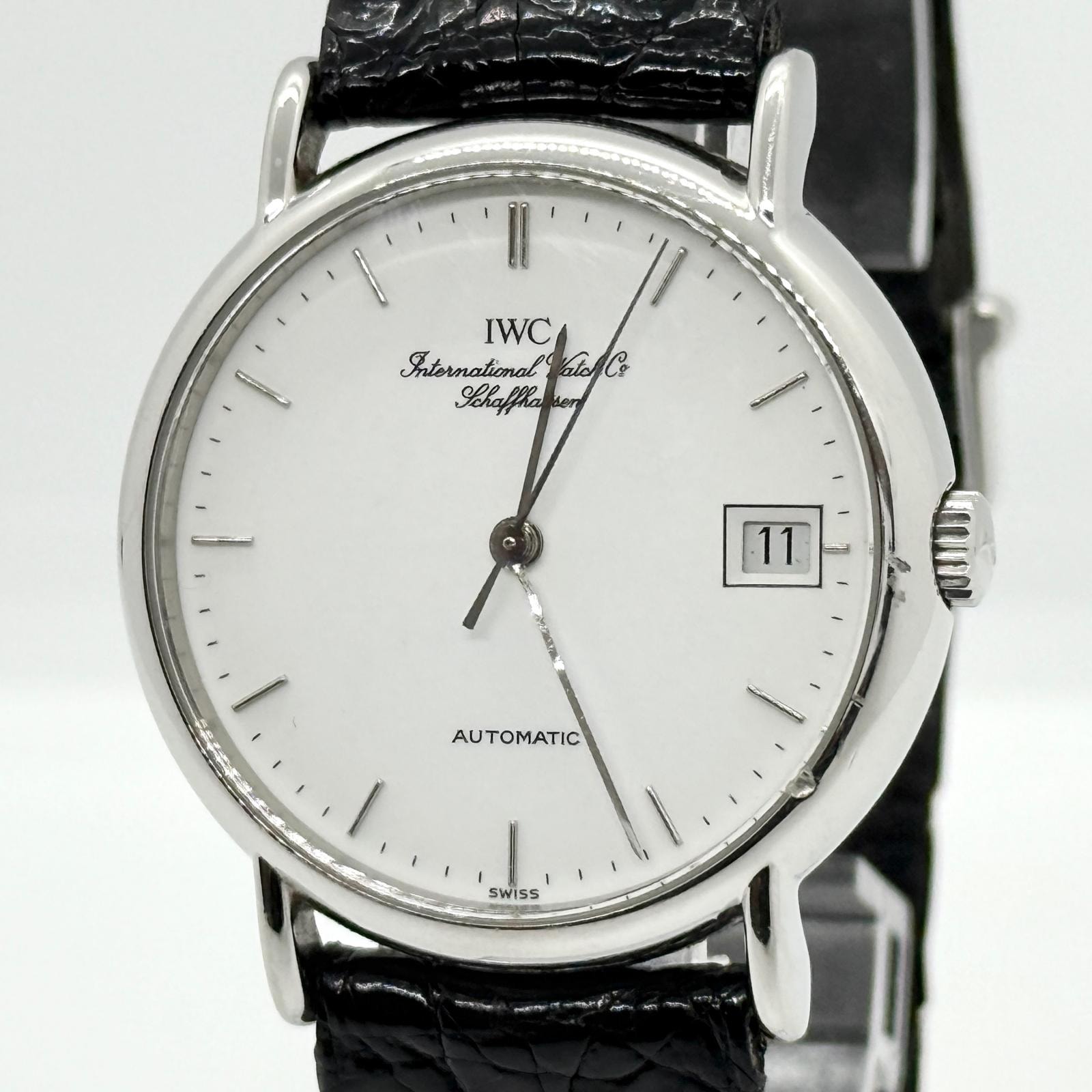 IWC インターナショナルウォッチカンパニー ポートフィノ IW35131 ホワイト AT ユニセックス 腕時計 稼働品