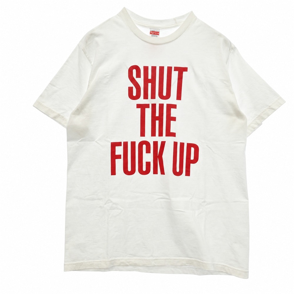 Supreme x Number (N)ine Shut Up Tee "White"