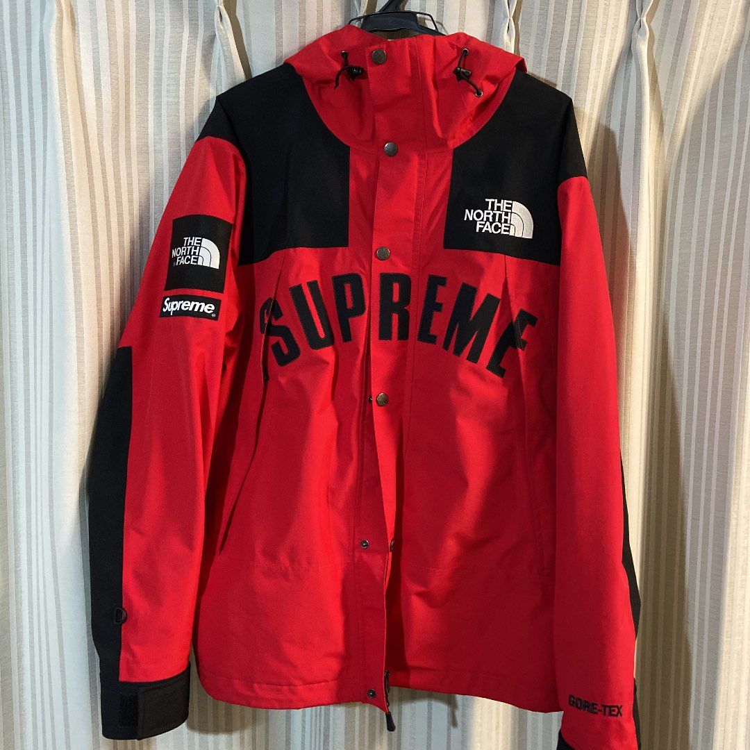 Supreme x The North Face Arc Logo Mountain Parka "Red"