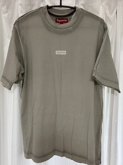 Supreme Overprint Small Box S/S Top "Grey"