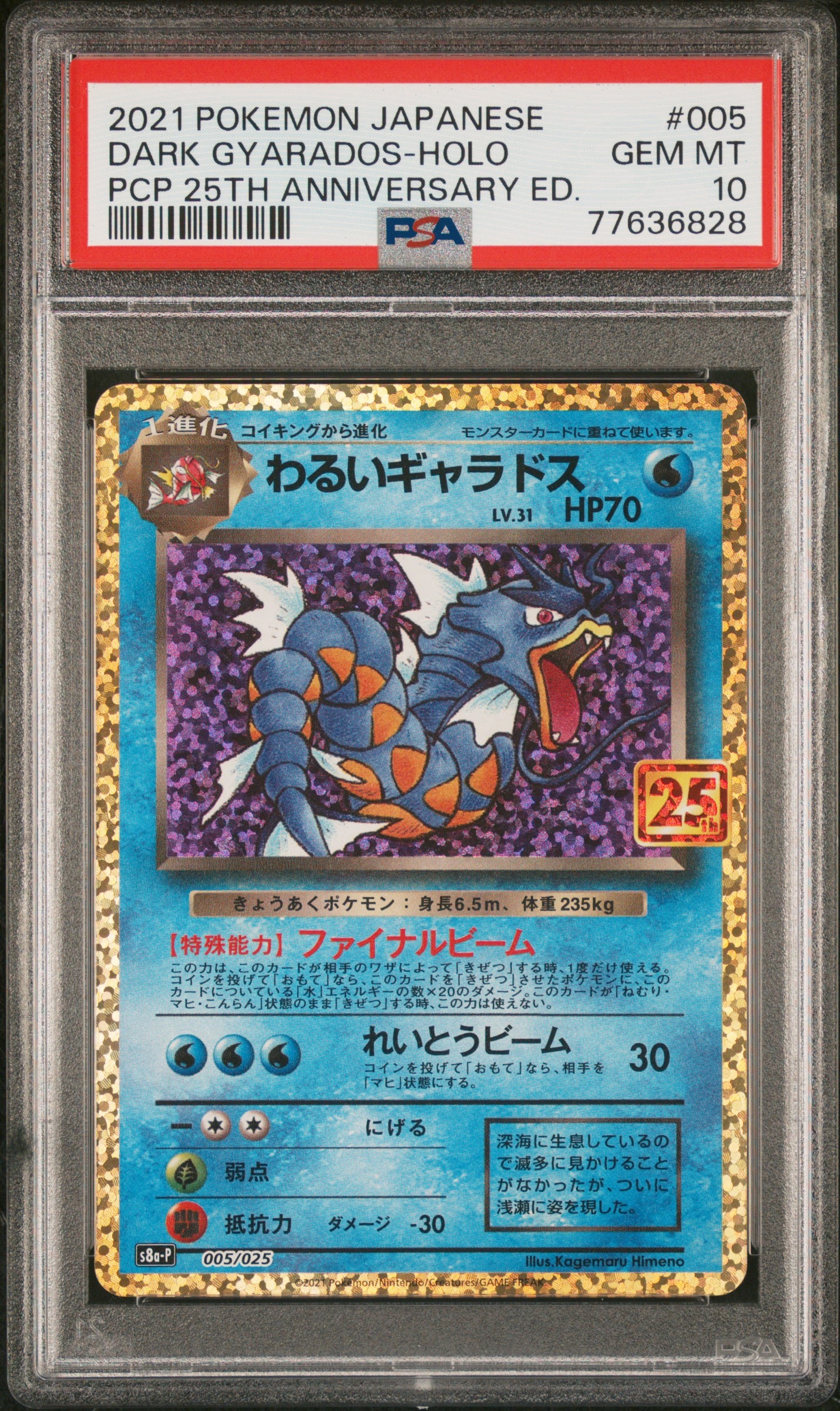 わるいギャラドス: プロモ[S8a-P 005/025](プロモカードパック 25th ANNIVERSARY edition)
