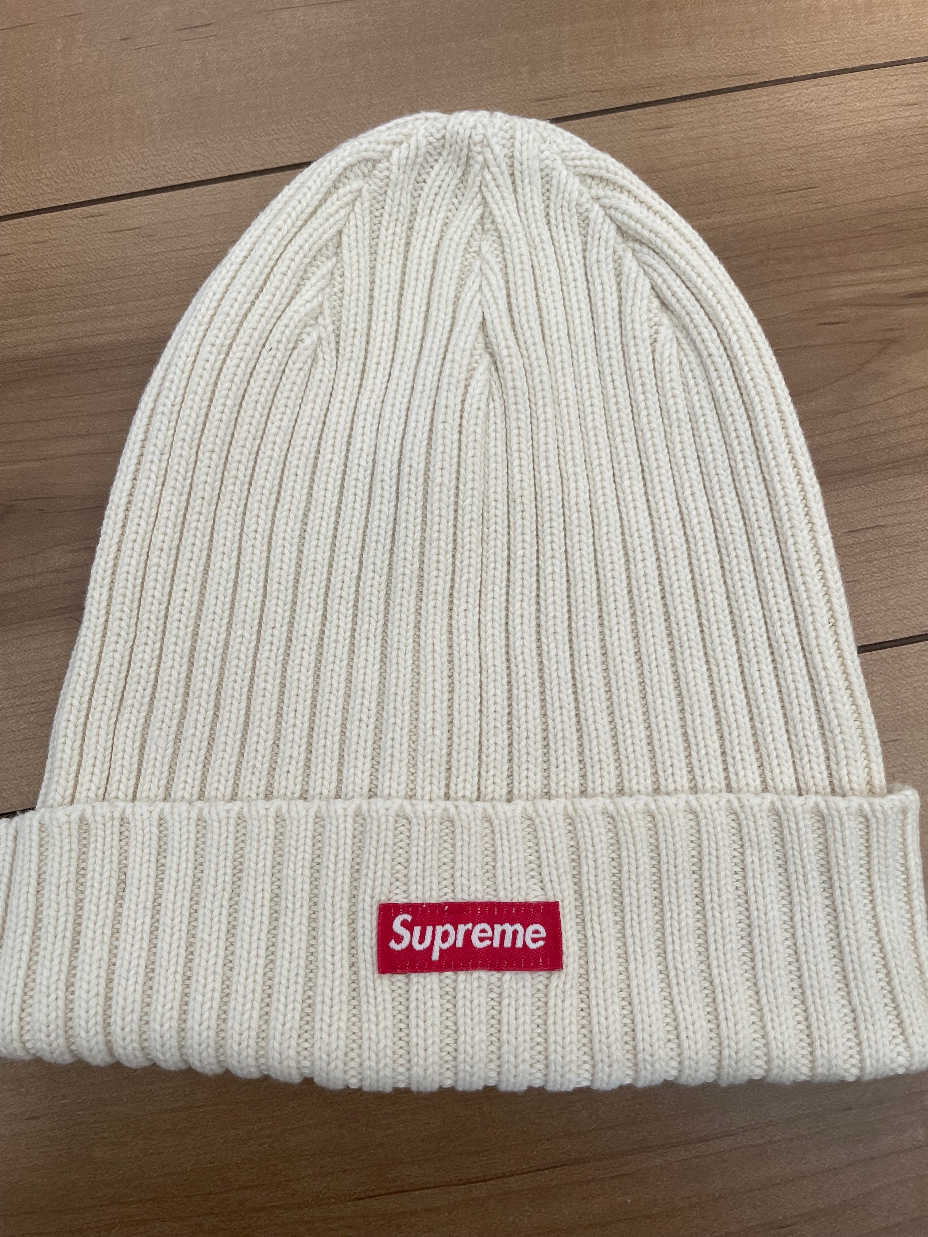 シュプリーム オーバーダイ ビーニー "クリーム"(22SS)