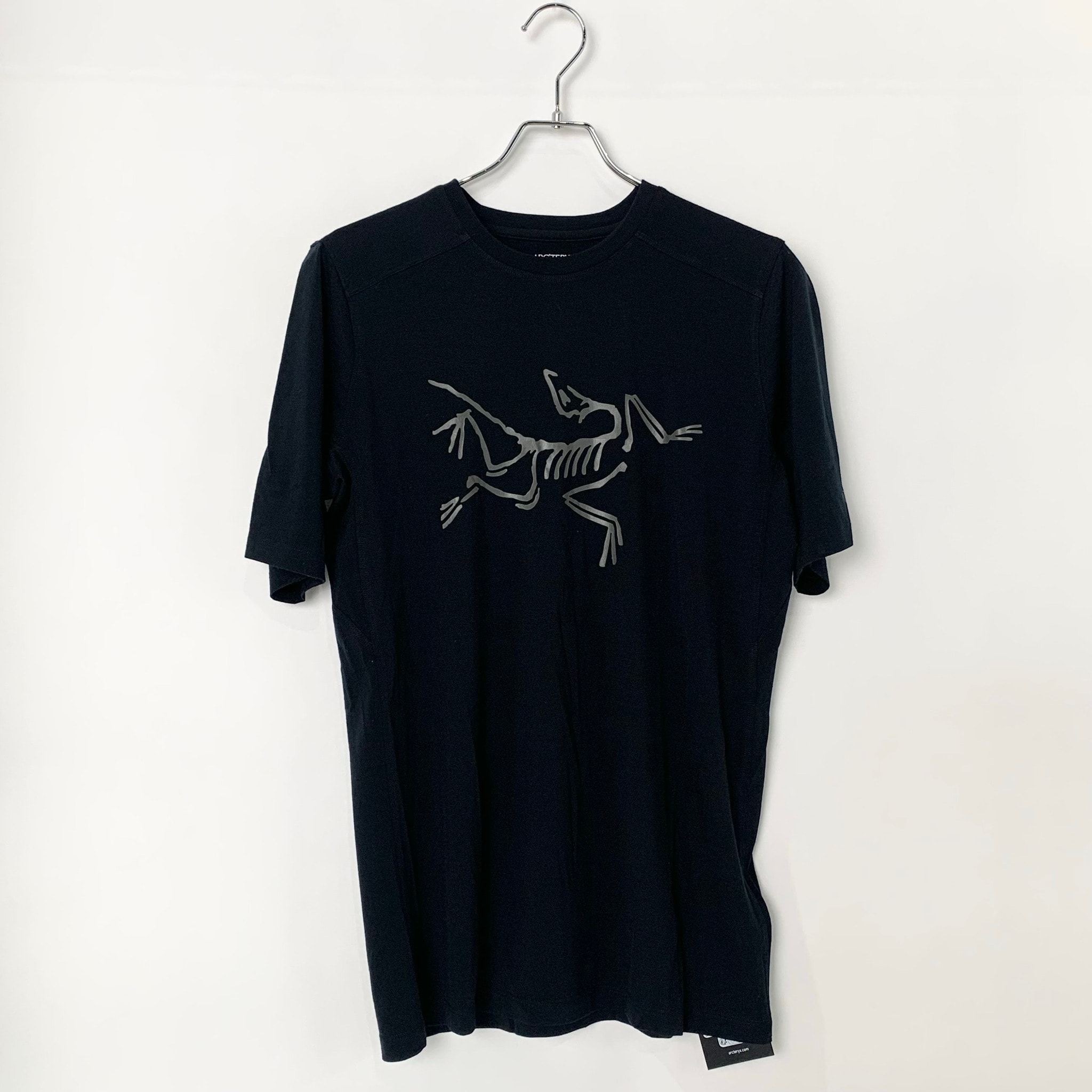 ARC'TERYX Ionia Merino Wool Logo Short Sleeve Men's X000006796 "Black"