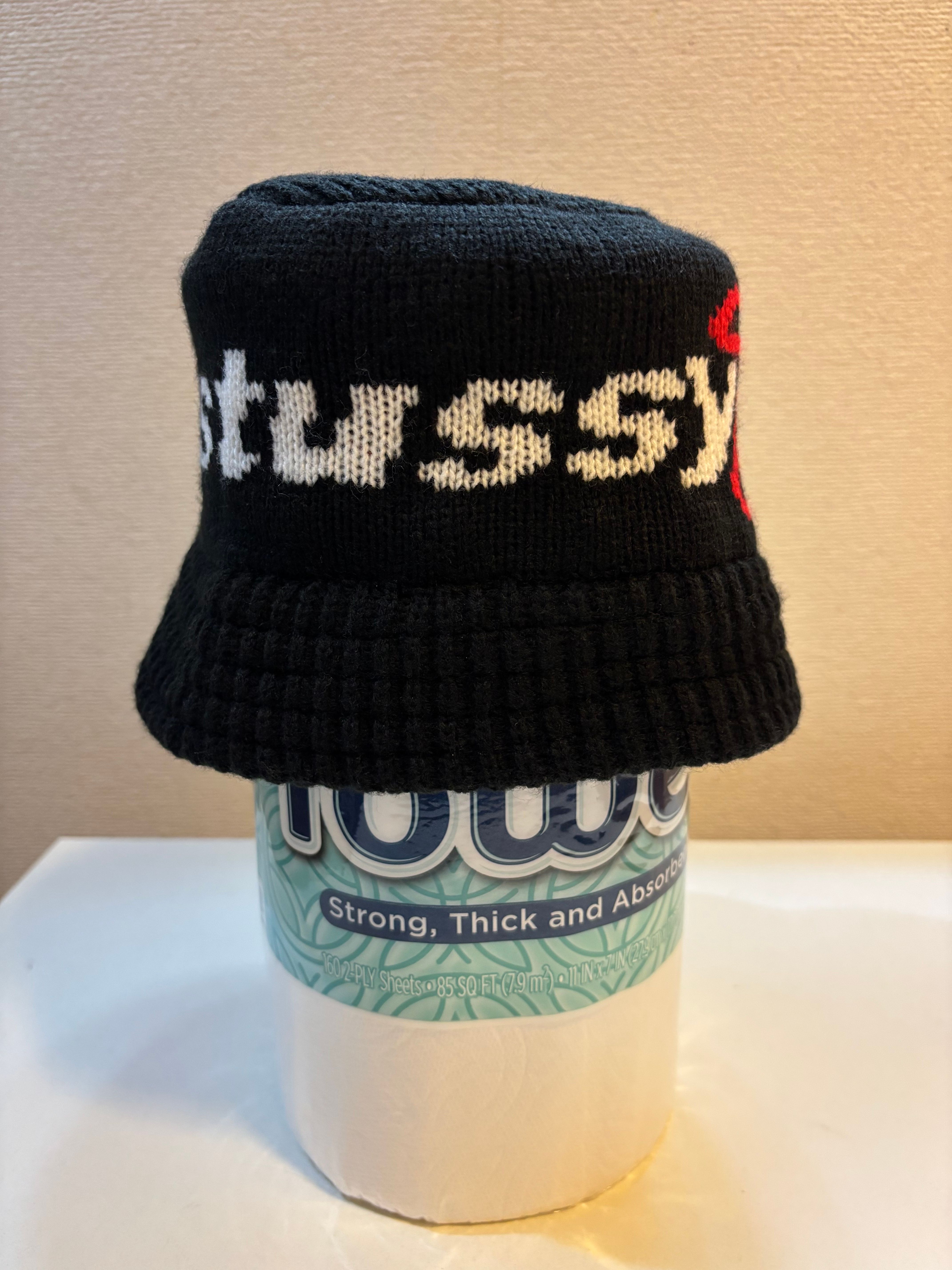 Stussy Knit Bucket Hat Stussy Sport "Black"