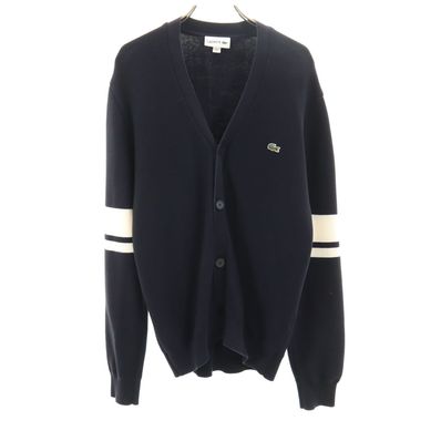 LACOSTE 長袖 ニットカーディガン