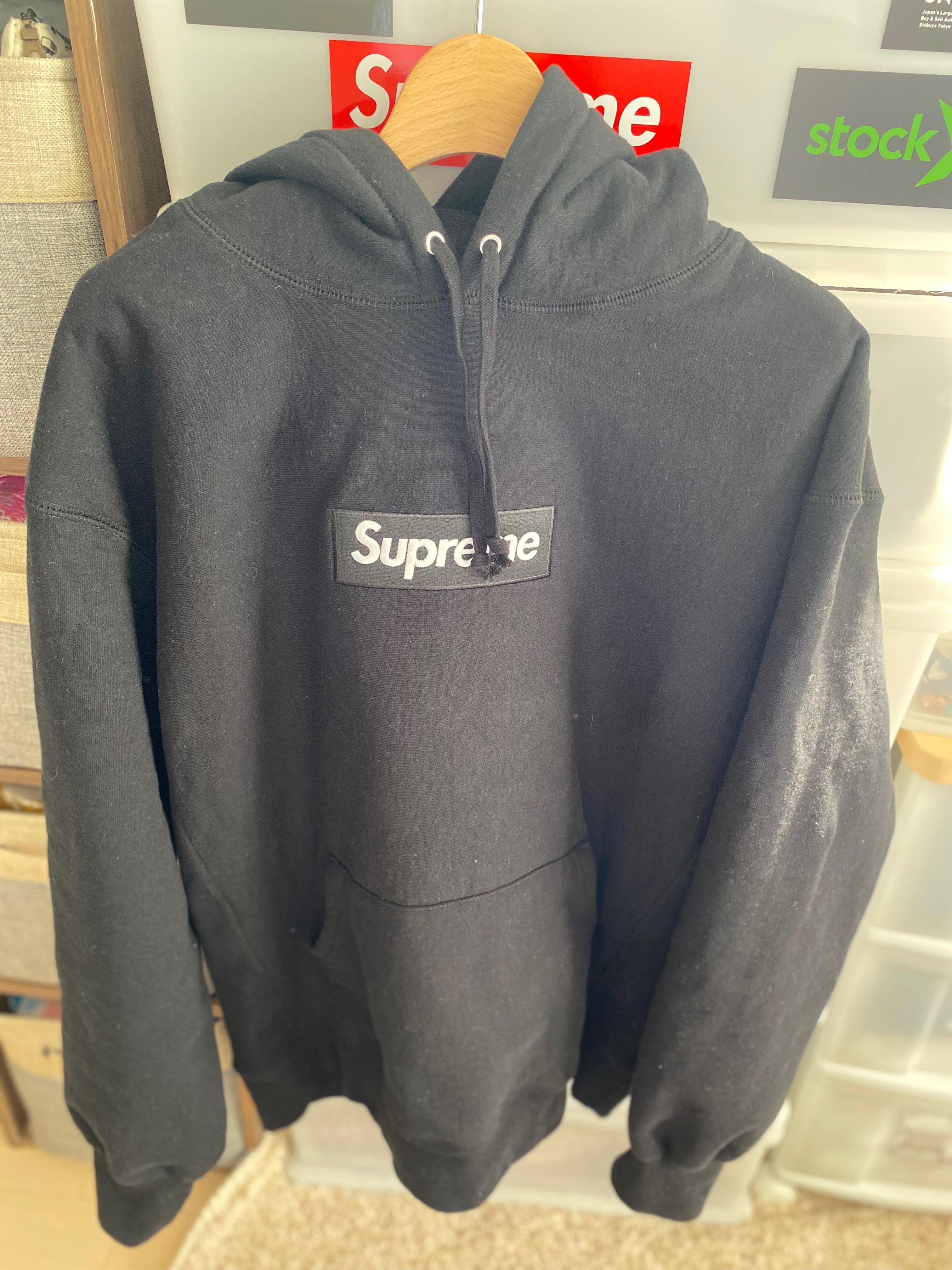 Supreme Box Logo Hooded Sweatshirt "Black" (21FW)