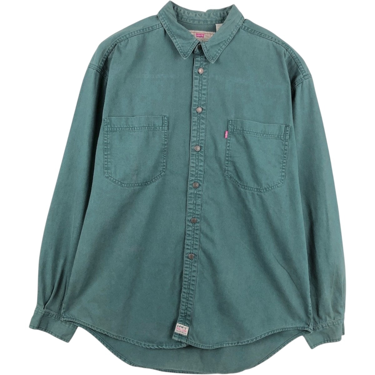 古着 リーバイス Levi's 長袖 デニムシャツ メンズXL相当/eaa666508