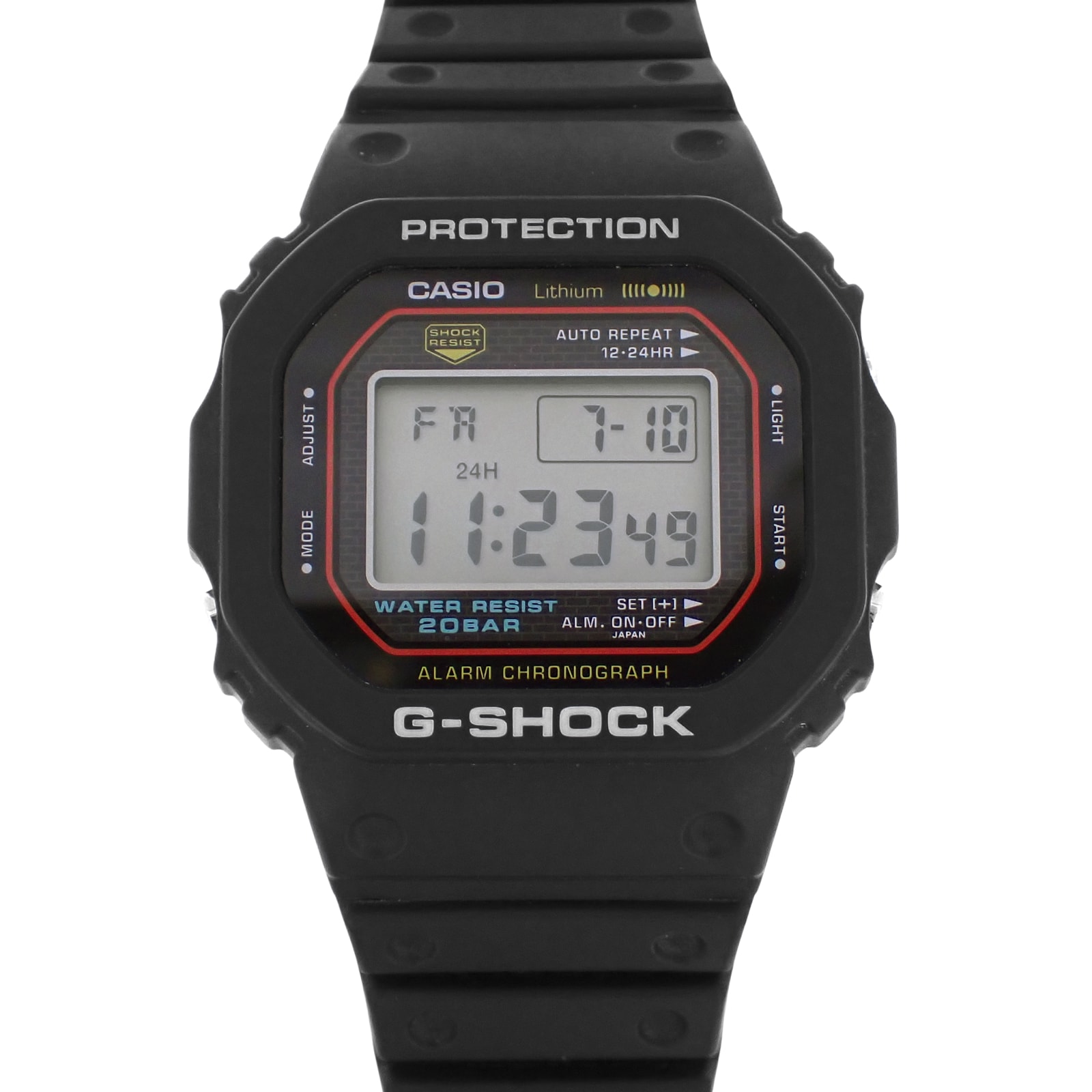 CASIO カシオ  Gショック 初号機復刻 初代G-SHOCK復刻  DW-5000R-1AJF  メンズ 腕時計