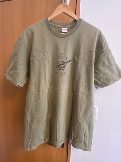 Supreme Rocker Tee "Light Olive"