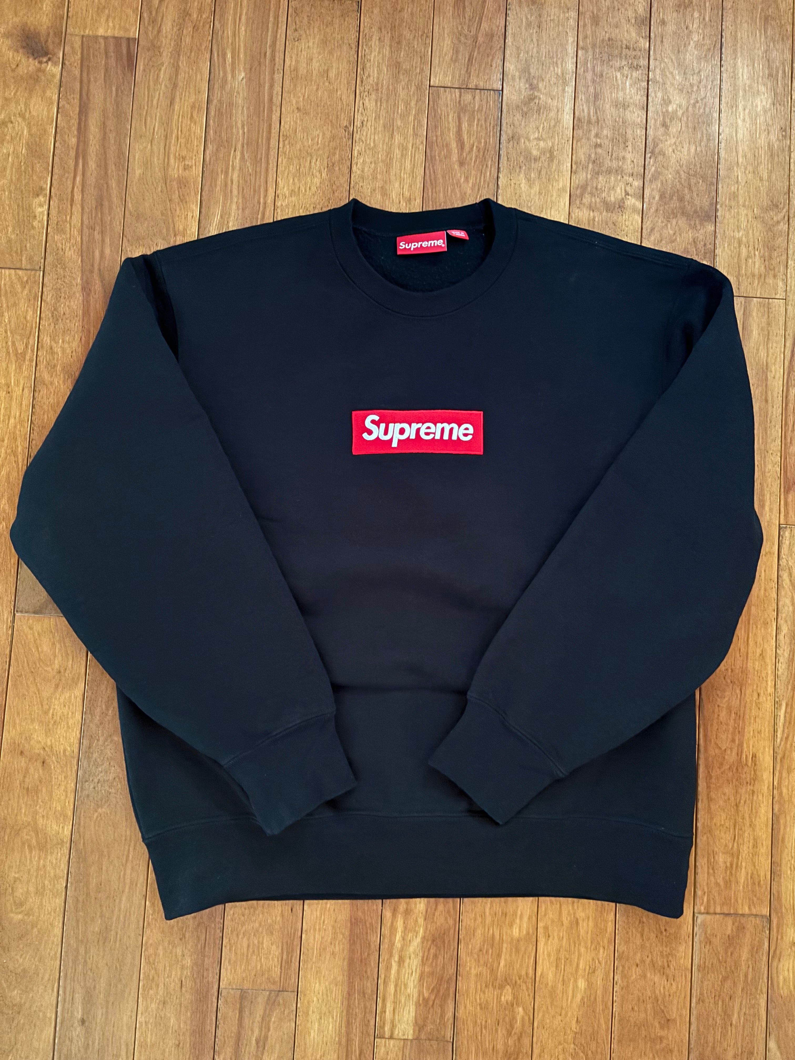 Supreme Box Logo Crewneck "Black" (22FW)