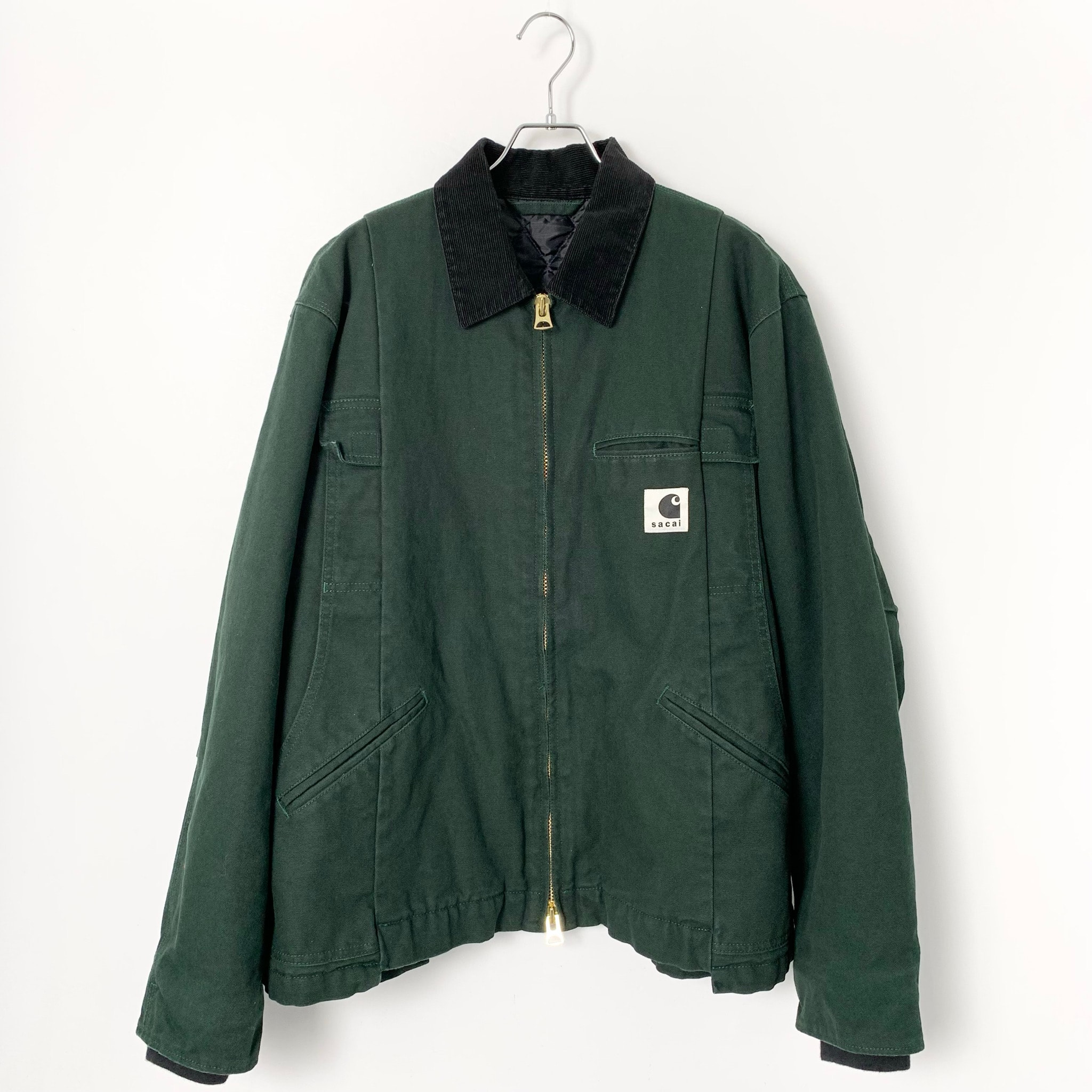 sacai x Carhartt WIP Duck Jacket "Green"