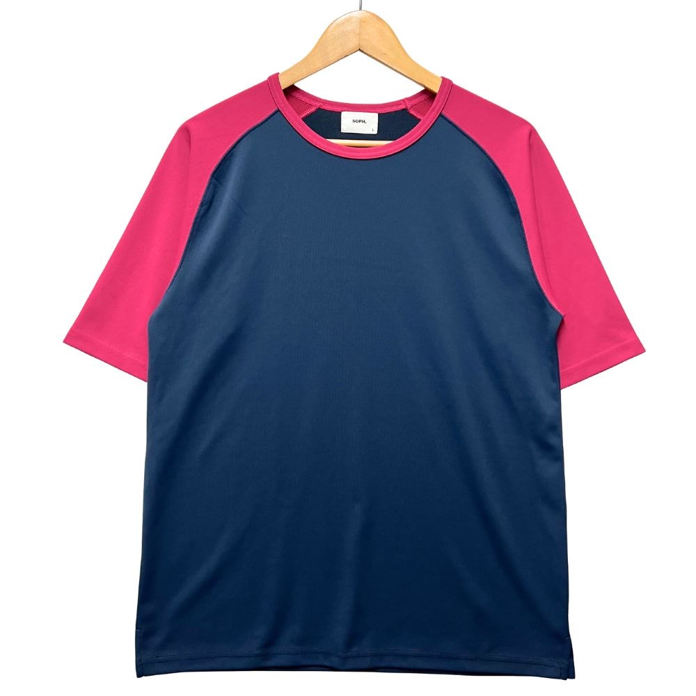 SOPHNET. ソフネット 初期 ラグラン 半袖Tシャツ 55298
