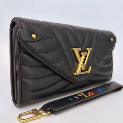 Louis Vuitton New Wave Long Wallet "Noir"