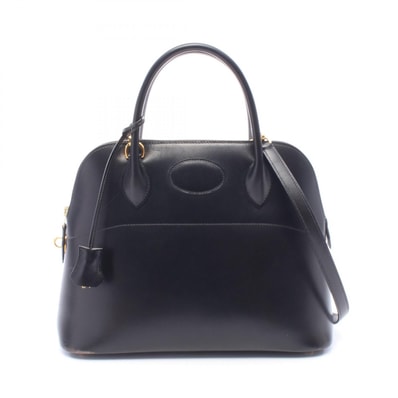 エルメス HERMES ボリード31 2WAY ハンドバッグ バッグ カーフ(牛革) ボックスカーフ □F刻印(2002年製造) レディース ブラック系 【中古】