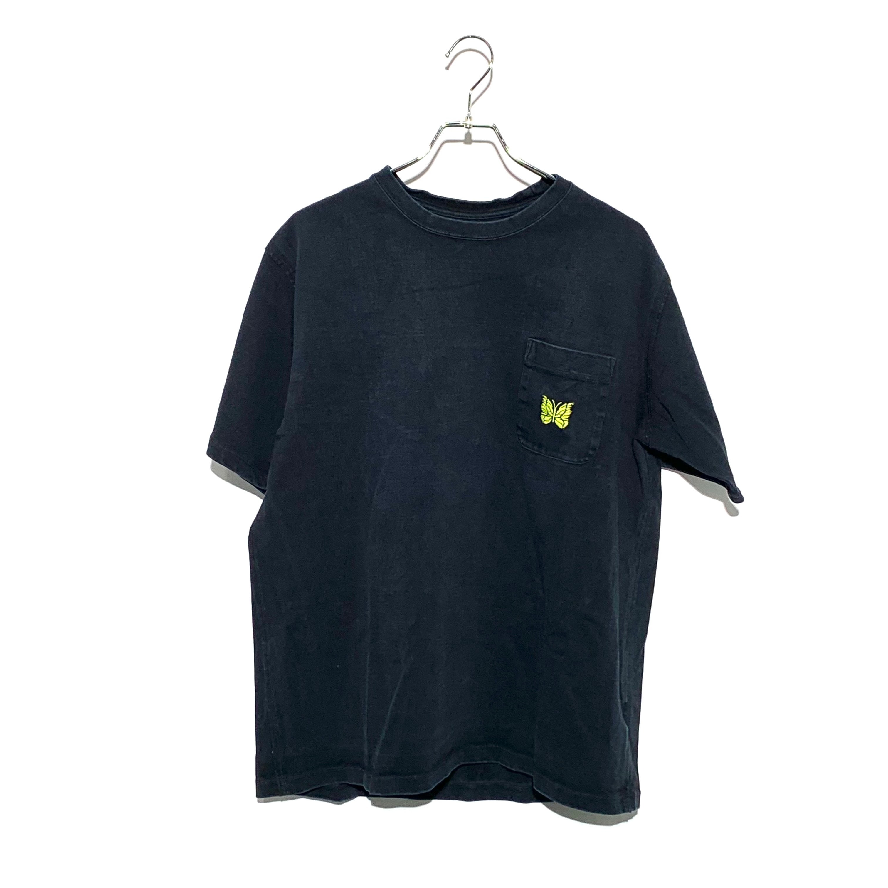 Needles×studious  Pocket tee Black 22SS