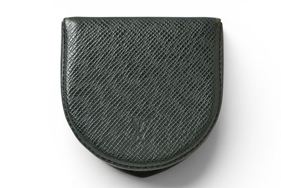 ルイヴィトン 小銭入れ/コインケース LOUIS VUITTON ポルトモネ キュベット タイガ M30374 エセピア/ダークグリーン【中古】