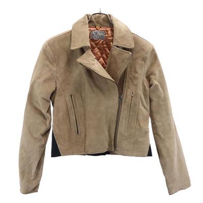 KENZO 中綿 豚革 レザージャケット