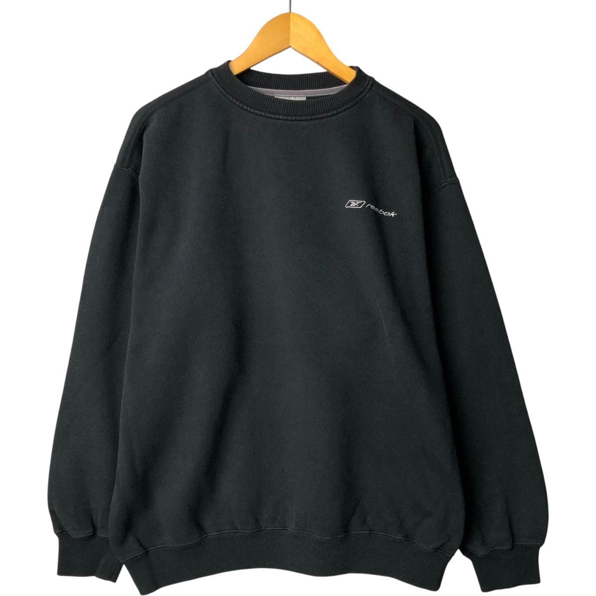 古着 リーボック Reebok ワンポイントロゴスウェットシャツ トレーナー メンズXL相当/eaa584323