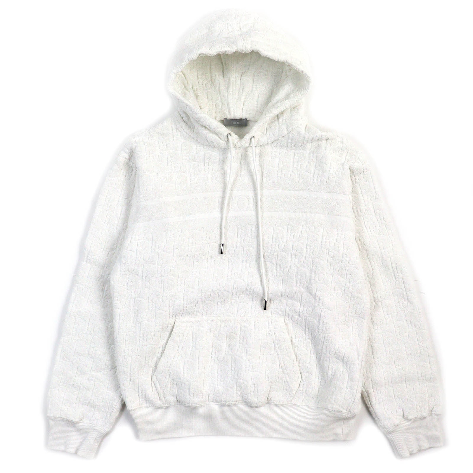 良品 ディオール オム
 パーカー ホワイト メンズ XS 013J605C0607