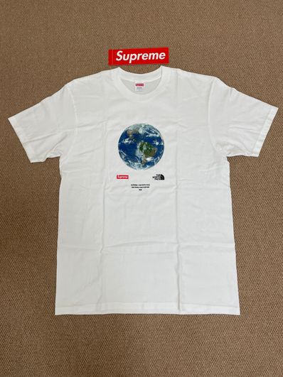 Supreme x The North Face One World Tee "White"