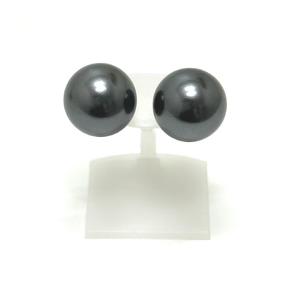 ディオール Dior トライバルボール パール フープピアス ピアス シルバー×ピンク